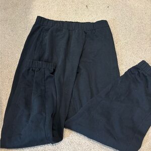 Hollister black joggers